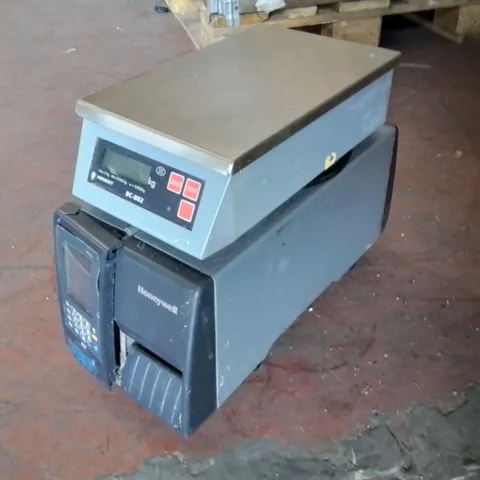 HONEYWELL BC-802 DIGITAL SCALE WITH RECEIPT PRINTER