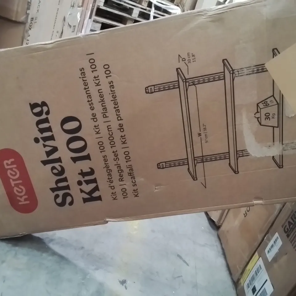 BOXED SHELVING KIT 100