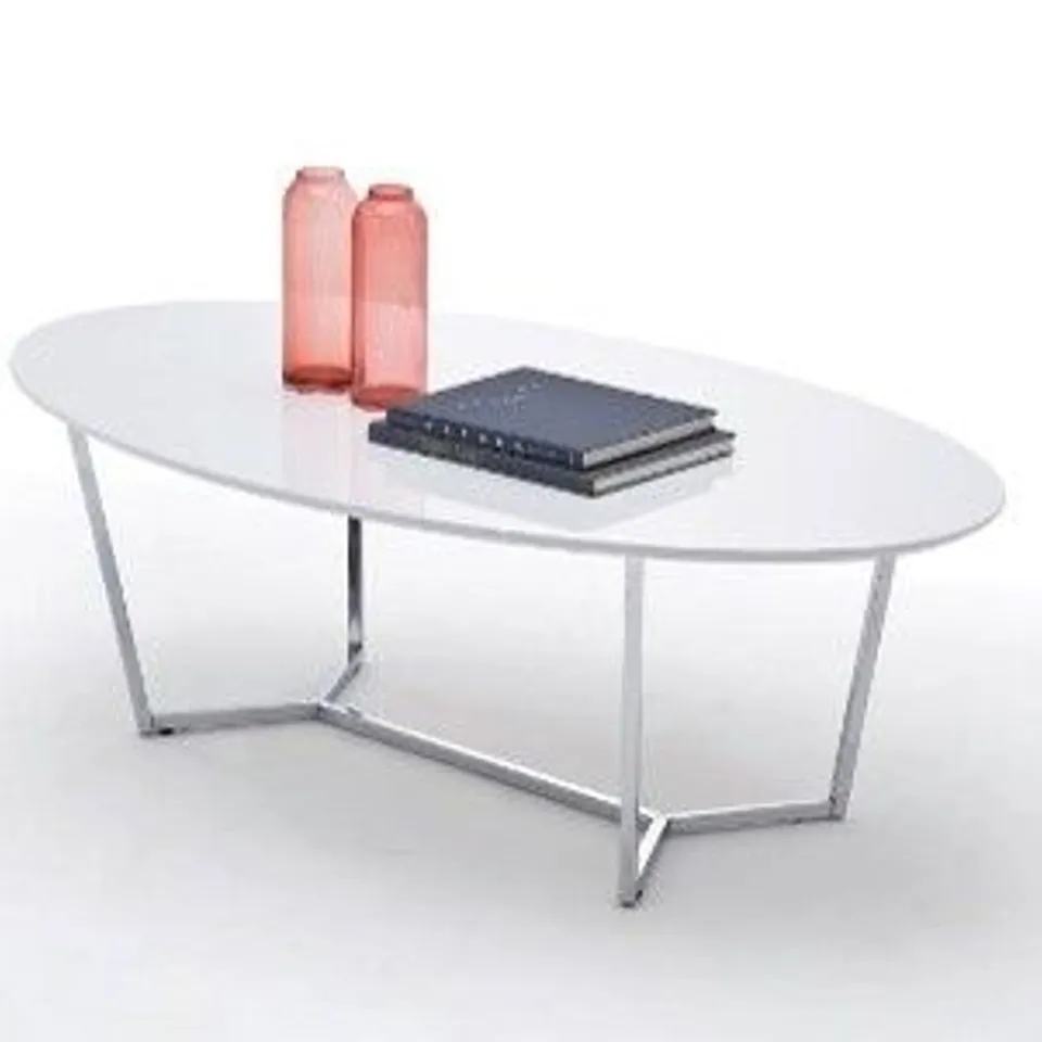 BOXED LIVIA III COFFEE TABLE - WHITE (1 BOX)