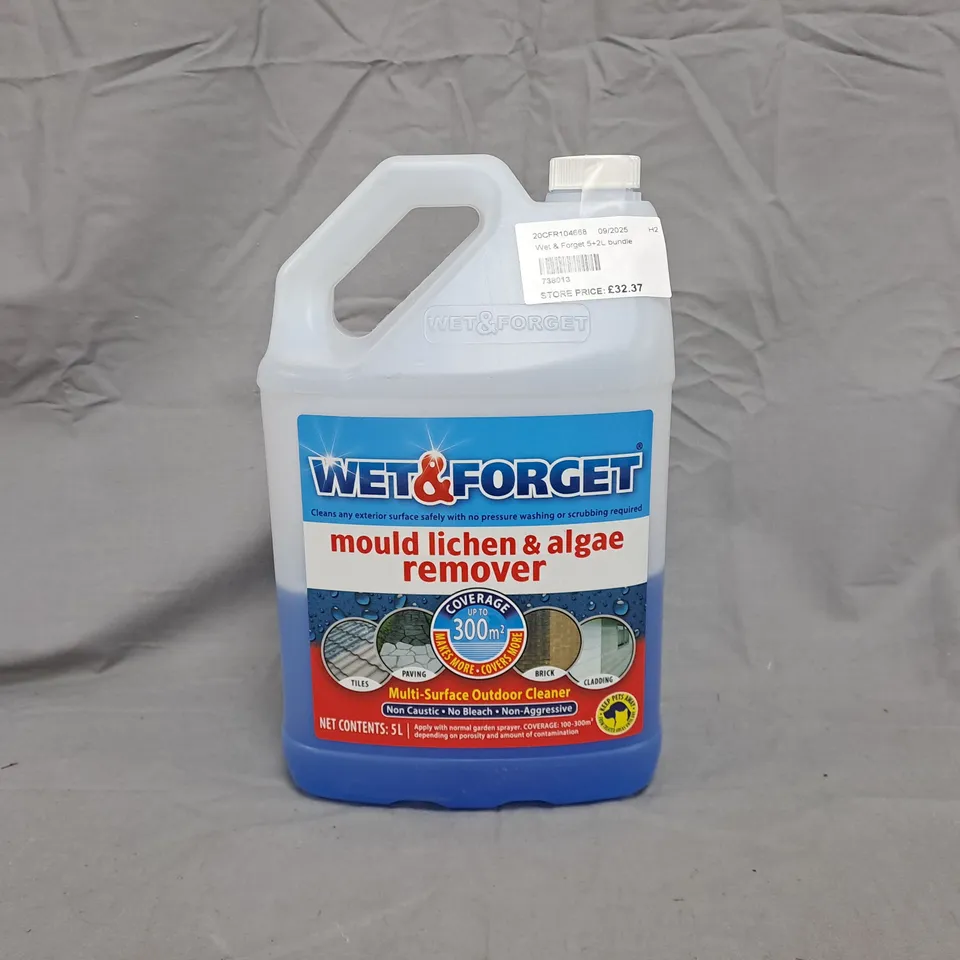 WET & FORGET MOULD LICHEN & ALGAE REMOVER