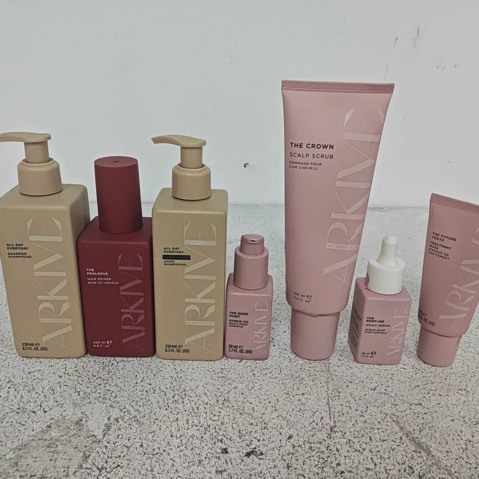 LOT OF 12 ASSORTED UNPACKAGED ARKIVE HEALTH AND BEAUTY SETS
