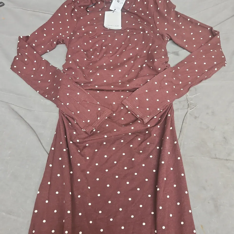 NOBODYS CHILD LA LAURELLA MIDI DRESS – UK SIZE 6
