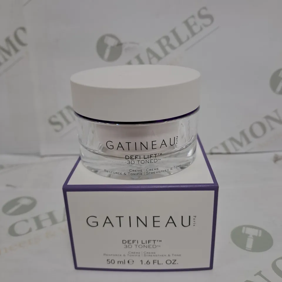 BOXED GATINEAU PARIS DEFI LIFT 3D TONED STRENGTHEN & TONE CRÈME (50ML)