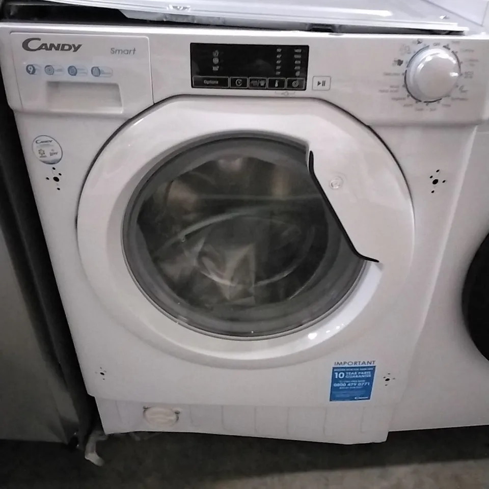 CANDY SMART 9KG FREESTANDING WASHING MACHINE - CBW 49D1W4