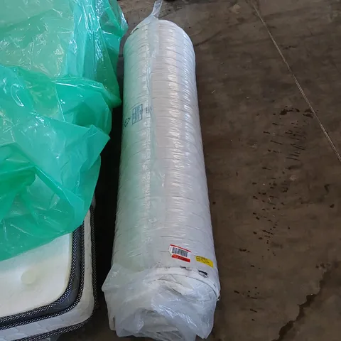QUALITY ROLLED 4'6" DOUBLE SERENITY HYBRID POCKET SPRUNG MATTRESS