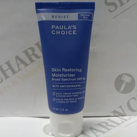 PAULA'S CHOICE RESIST SKIN RESTORING MOISTURIZER SPF50 60ML