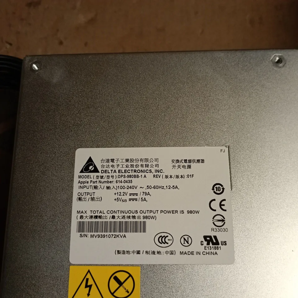 APPLE MAC PRO PSU 