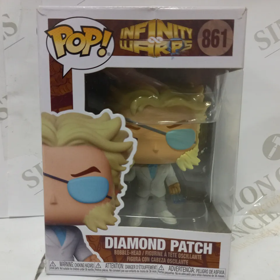 POP INFINITY WARS 861 'DIAMOND PATCH' BOBBLE HEAD