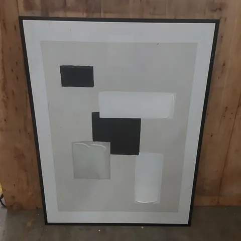 FRAMED ABSTRACT ARTWORK