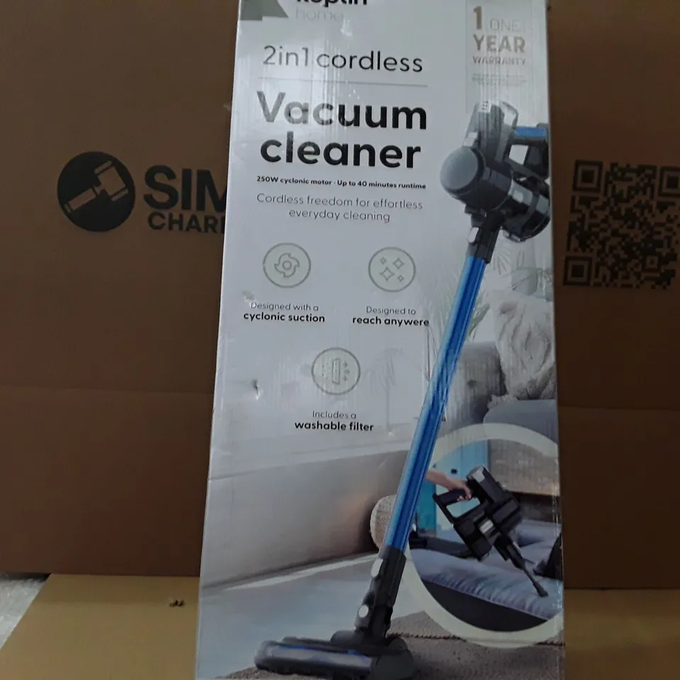 BOXED KEPLIN 2IN1 CORDLESS VACUUM CLEANER