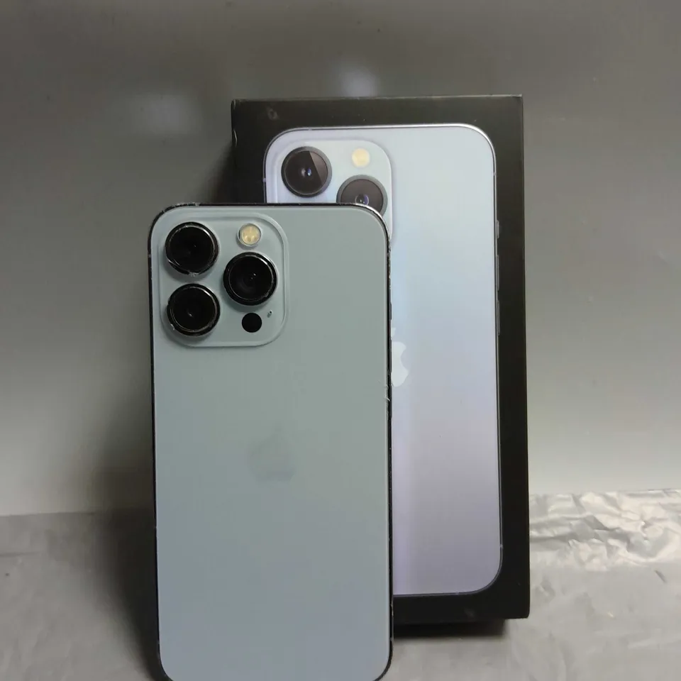 BOXED APPLE IPHONE 13 PRO IN BLUE 256GB