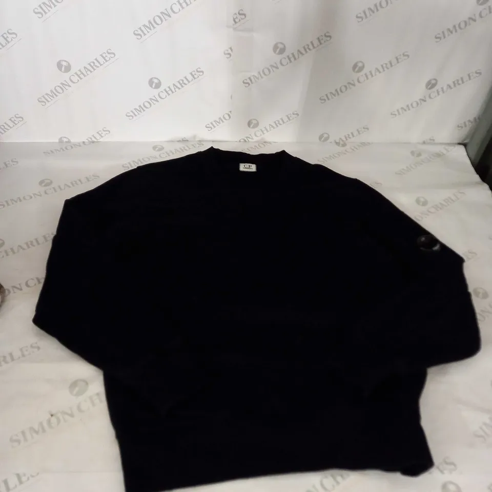 CP COMPANY BLACK JUMPER SIZE S
