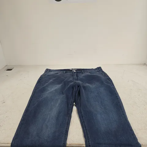 JOHN BANER DARK DENIM JEANS UK 24