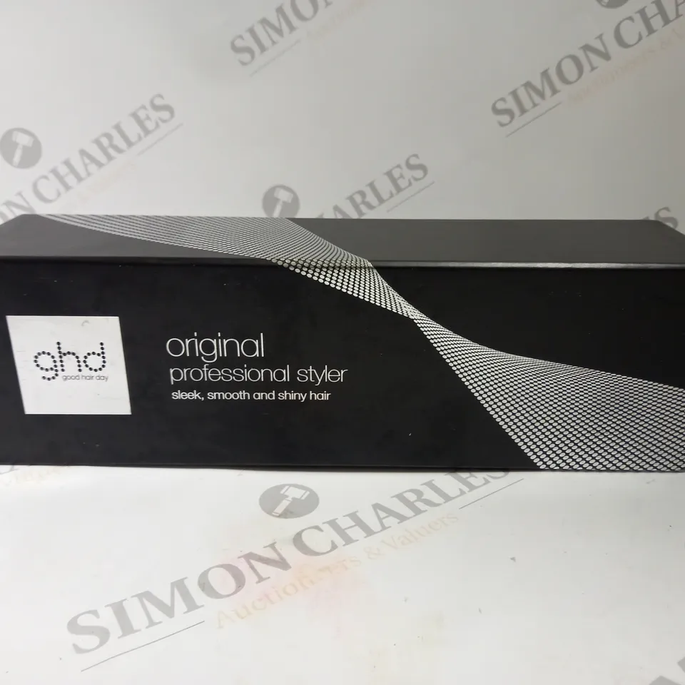 BOXED GHD ORIGINAL PROFESSIONAL HAIR STYLER STRAIGHTENER  
