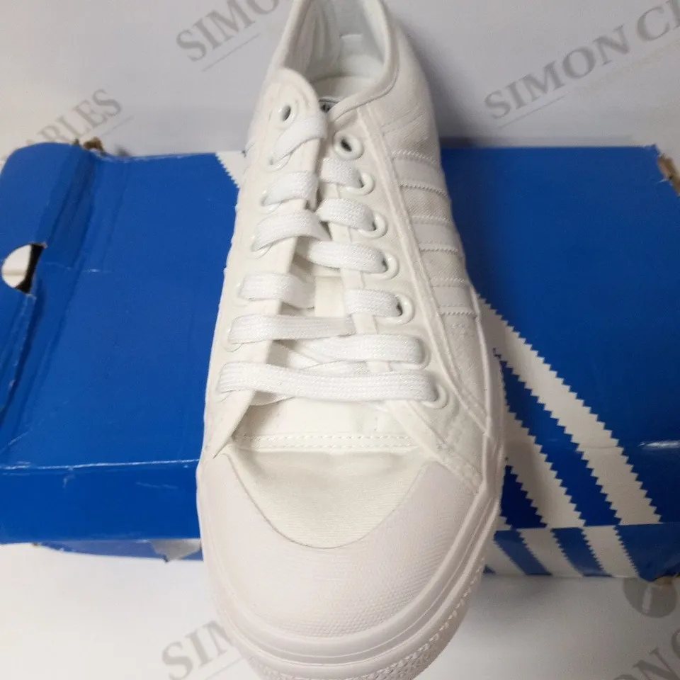 BOXED ADIDAS NIZZA PLATFORM W SIZE 8