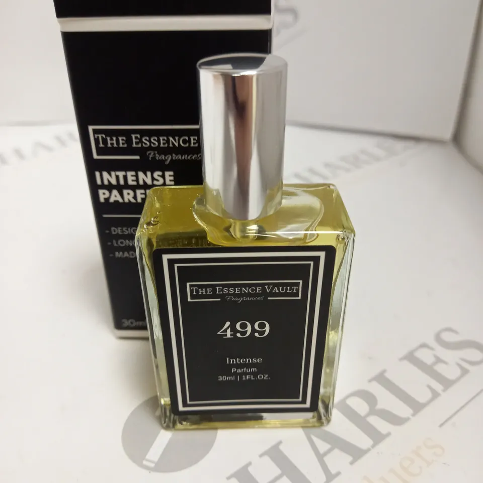 BOXED THE ESSENCE VAULT FRAGRANCES INTENSE PARFUM NO 499 30ML