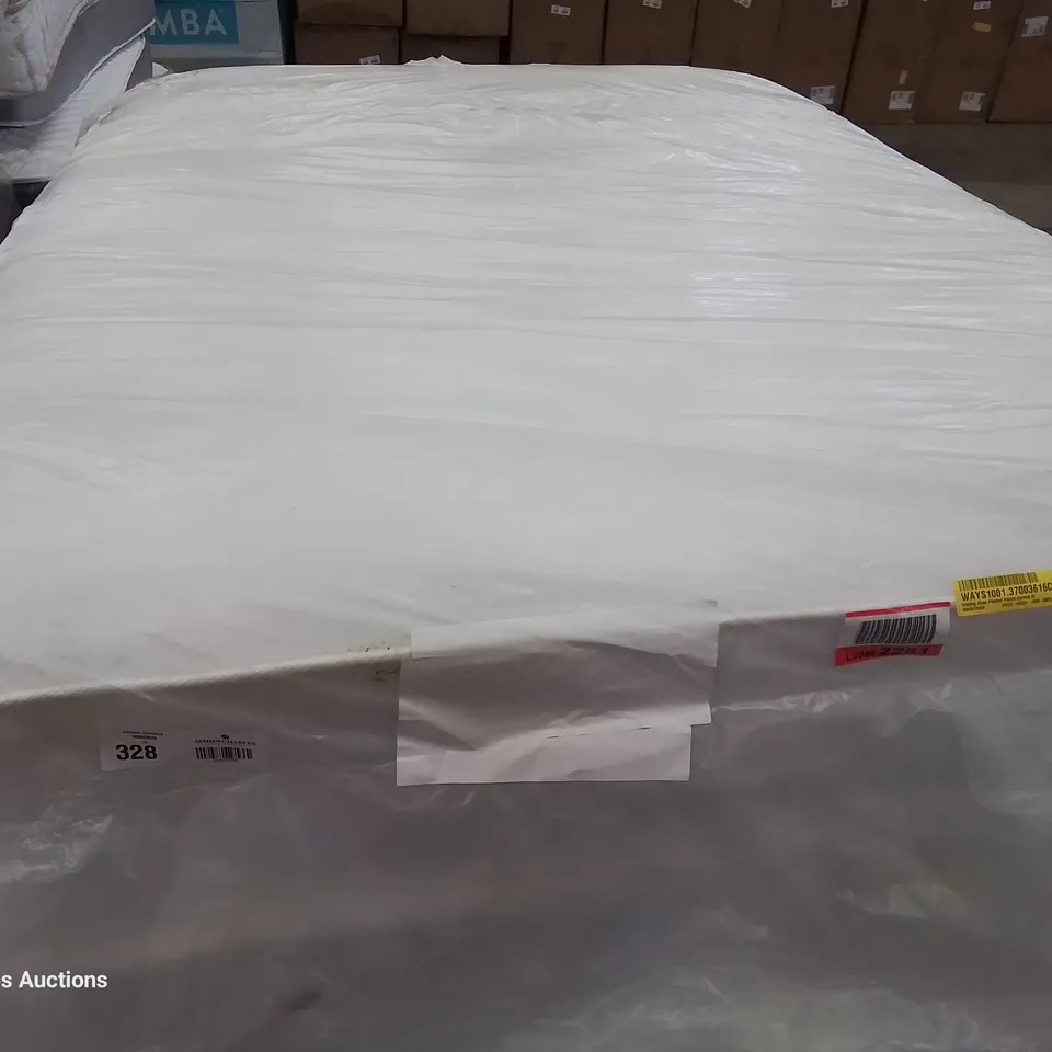 BAGGED 4'6" DOUBLE ASPIRE POCKET SPRUNG 1000 MATTRESS 
