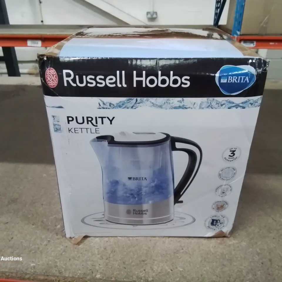 BOXED PURITY BRITA FILTER 1L ELECTRIC KETTLE 