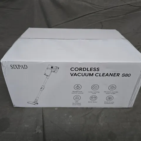 BOXED SIXPAD CORDLESS VACUUM CLEANER S80 – PURPLE