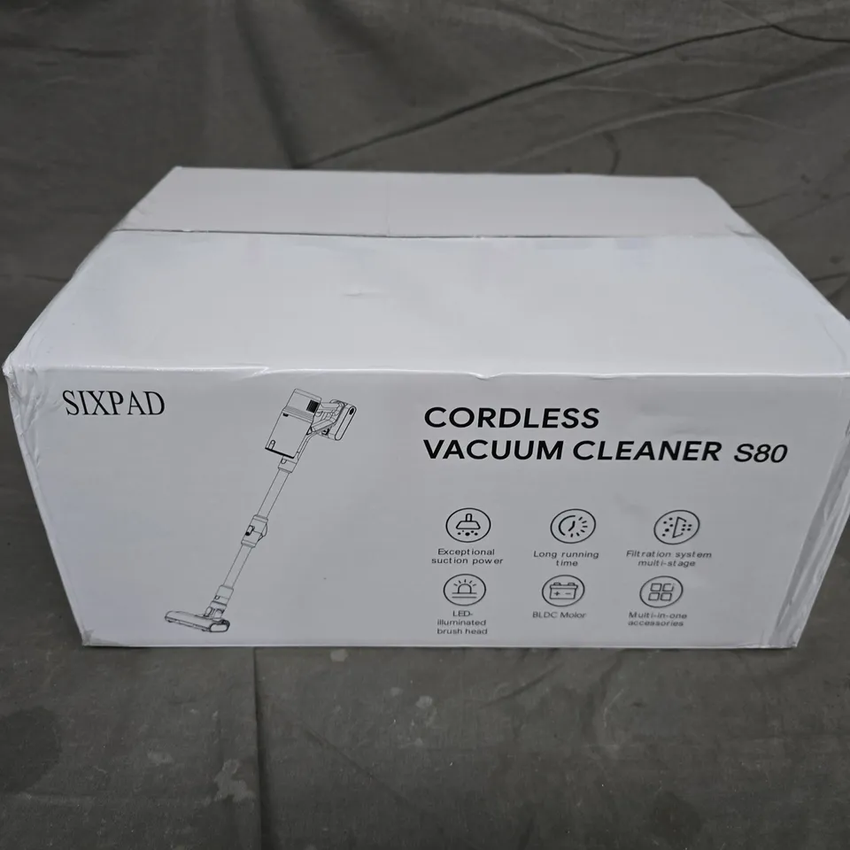 BOXED SIXPAD CORDLESS VACUUM CLEANER S80 – PURPLE
