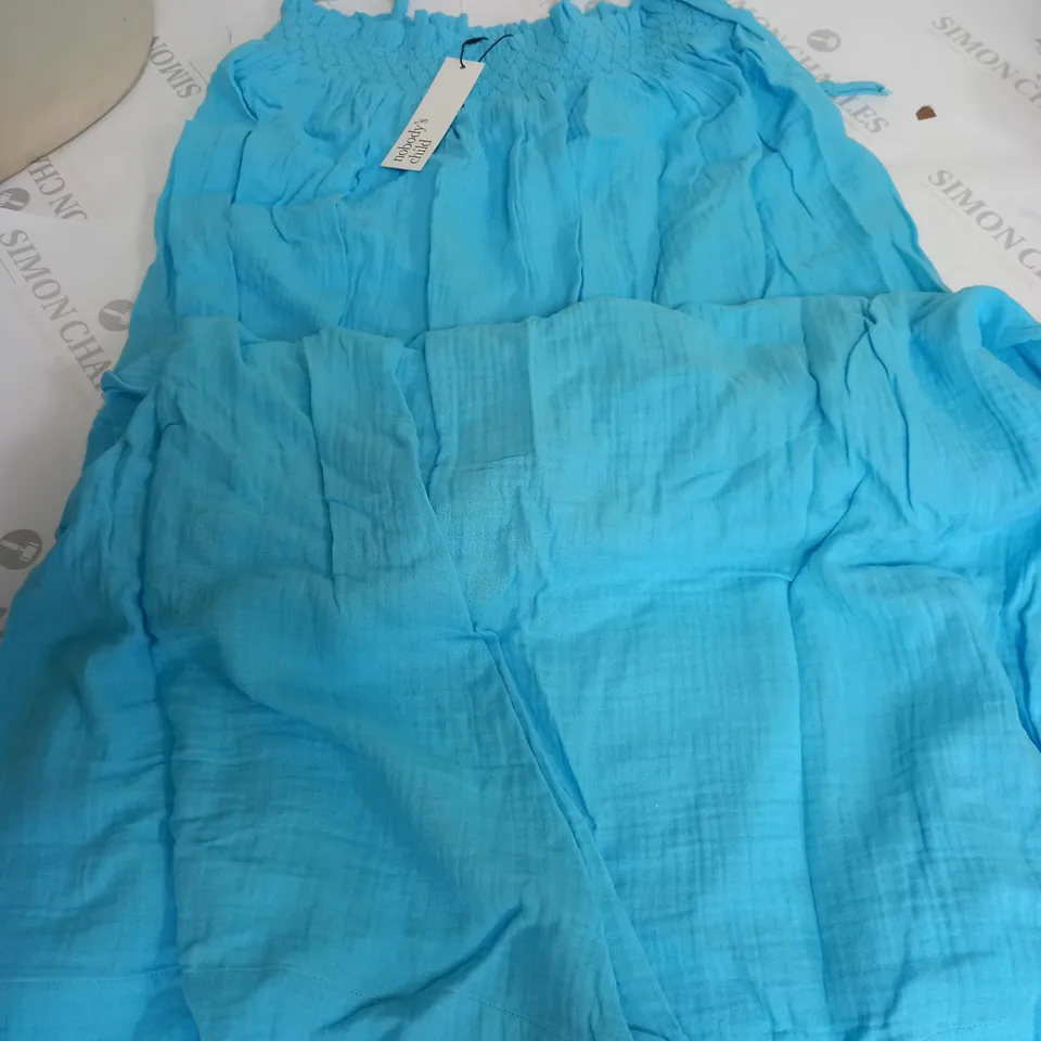 NOBODYS CHILD TALLIE MIDI DRESS IN BLUE - 12