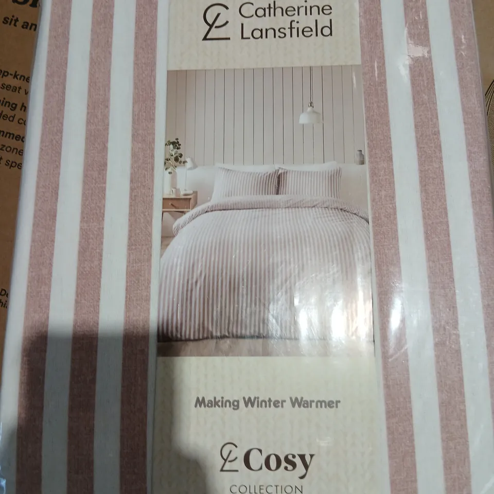 CATHERINE LANSFIELD COSY COLLECTION KING SIZE DUVET SET