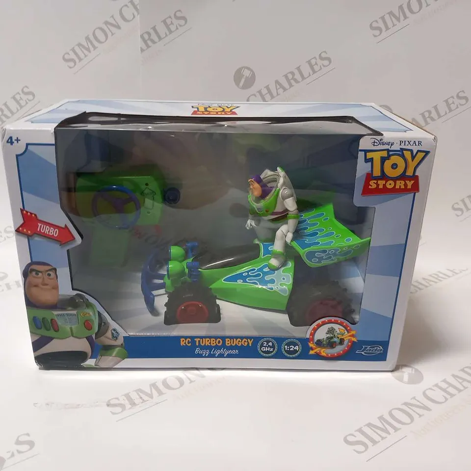 BOXED DISNEY PIXAR TOY STORY RC TURBO BUGGY BUZZ LIGHTYEAR