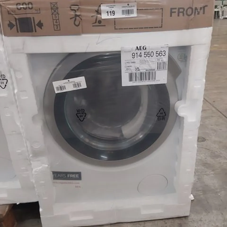 AEG 7000 PRO STEAM UNIVERSAL DOSE 8KG WASHING MACHINE WHITE MODEL L7FEC946U RRP £834