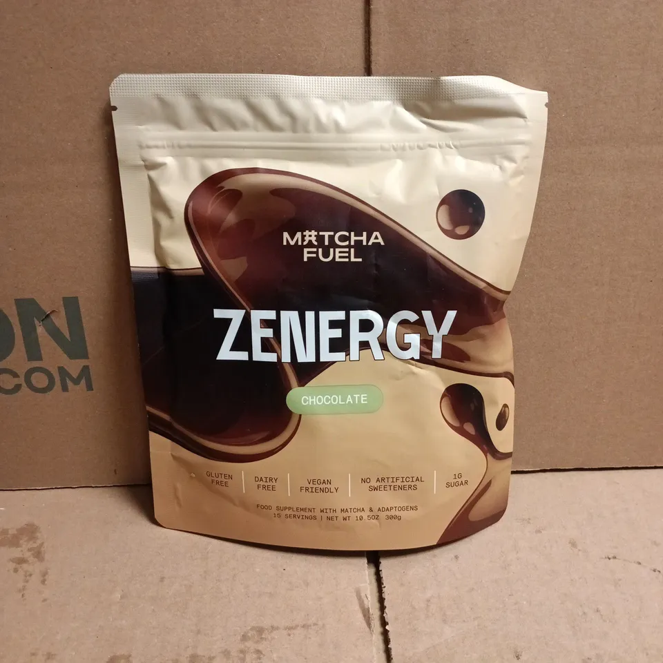MATCHA FUEL ZENERGY CHOCOLATE 300G