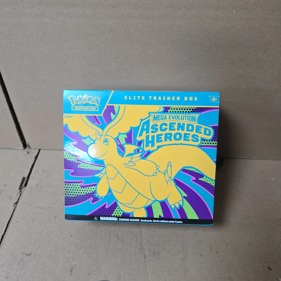 POKÉMON ELITE TRAINER BOX – ASCENDED HEROES (MEGA EVOLUTION)