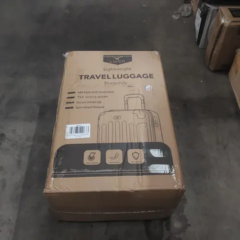 BOXED LUGG LIGHTWEIGHT TRAVEL SUITCASE