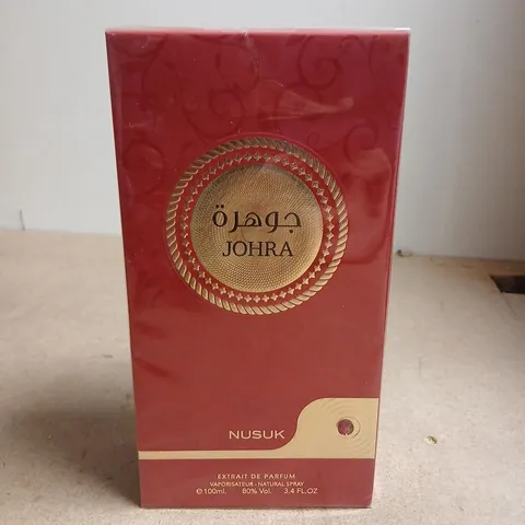 BOXED AND SEALED JOHRA NUSUK EXTRAIT DE PARFUM 100ML