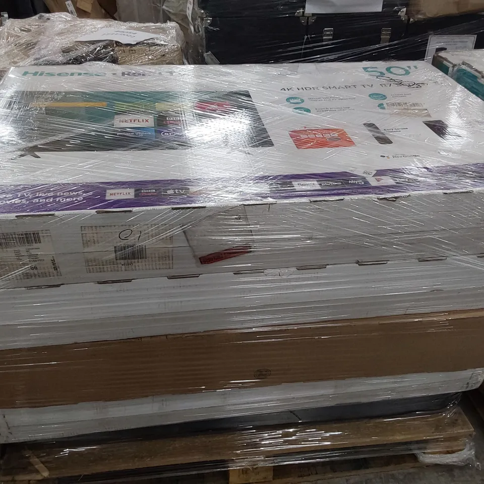 PALLET OF 5 ASSORTED TELEVISIONS INCLUDING 