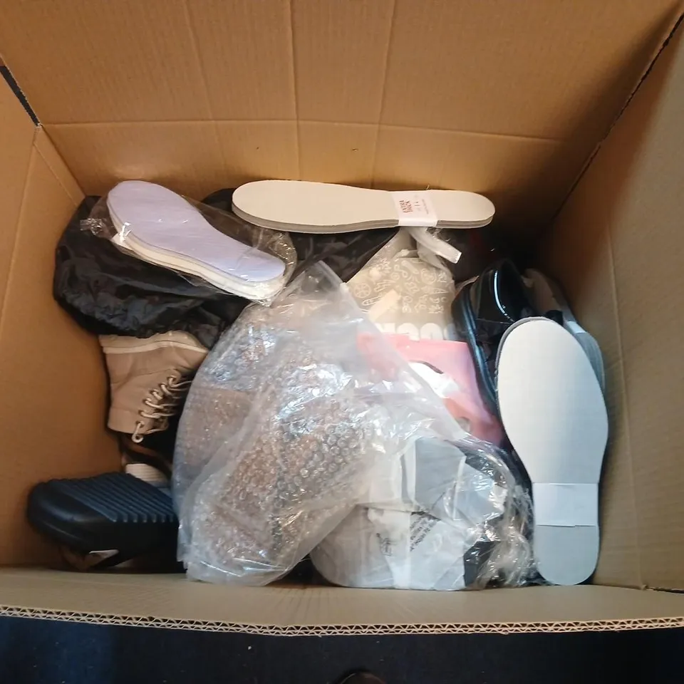LARGE QUANTITY OF ASSORTED SHOES AND FOOTWEAR