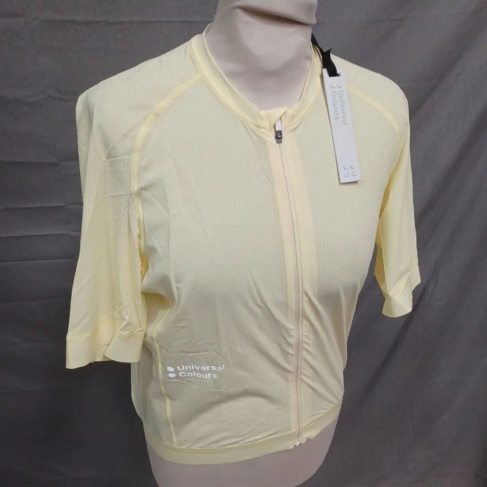 UNIVERSAL COLOURS CHROME SHORT SLEEVE JERSEY SIZE L