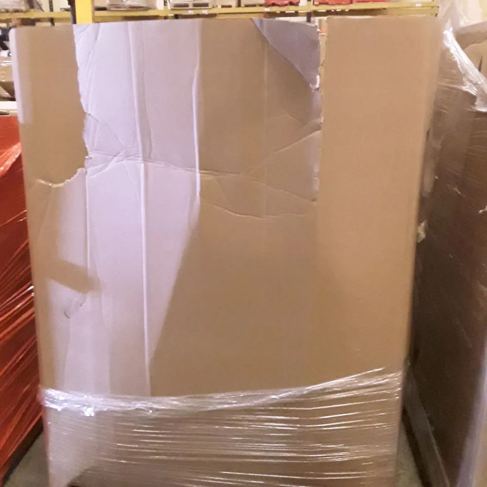 PALLET OF ASSORTED PRODUCTS INCLUDING DOG BED, 3 IN 1 TOILET SEAT, BANANA KAYAK, CLOTHES RACK WITH SHOE STORAGE, PLASTIC SKATEBOARD 