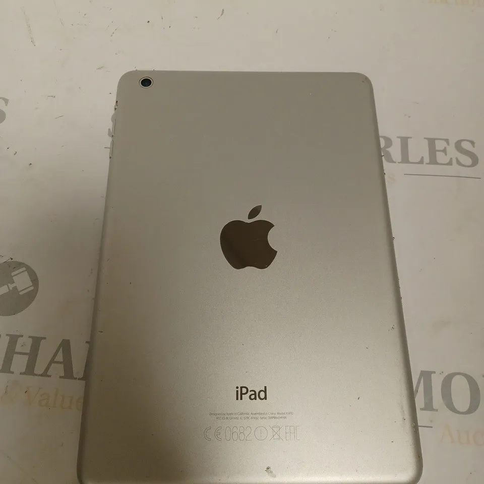 UNBOXED APPLE IPAD MODEL A1432 SILVER/WHITE