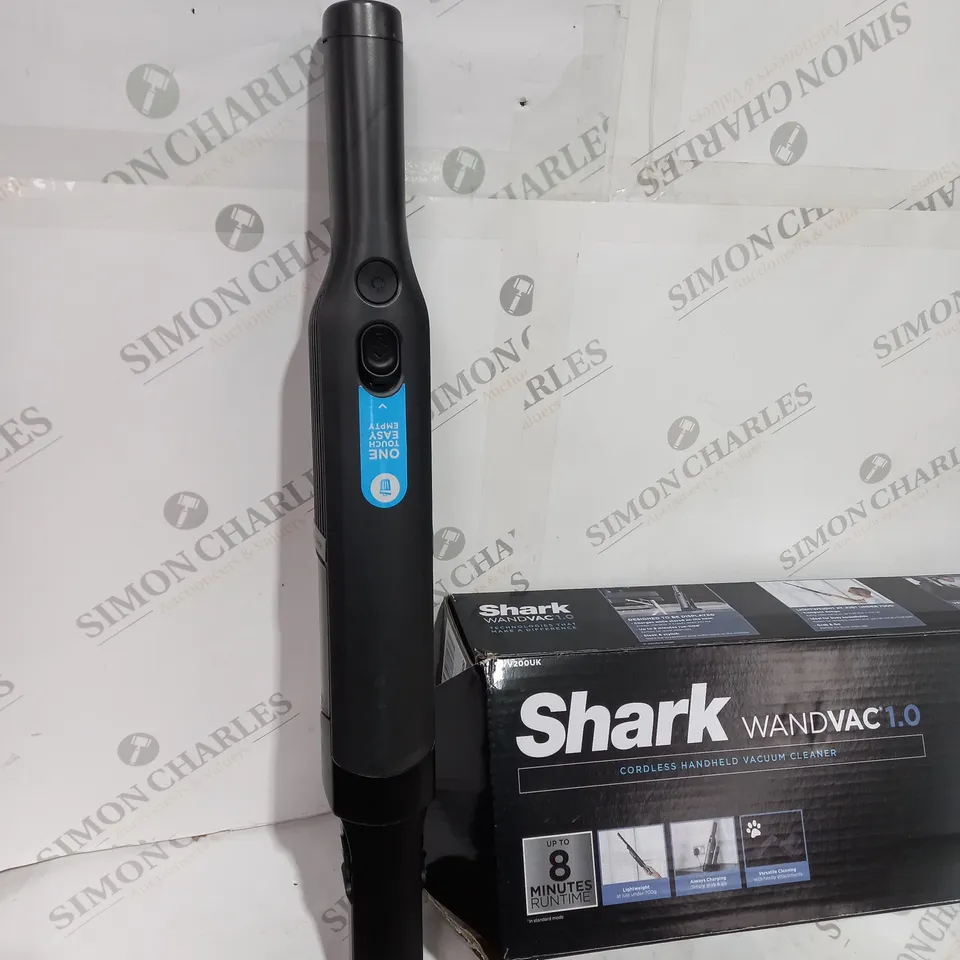 BOXED SHARK CORDLESS HANDHELD VACUUM CLEANER WV200UK