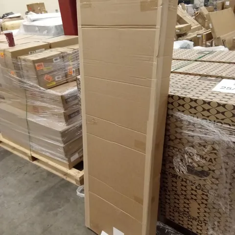 BOXED OTTMAN SIDEBOARD COLOUR: SAND/DARK BROWN (1 BOX)
