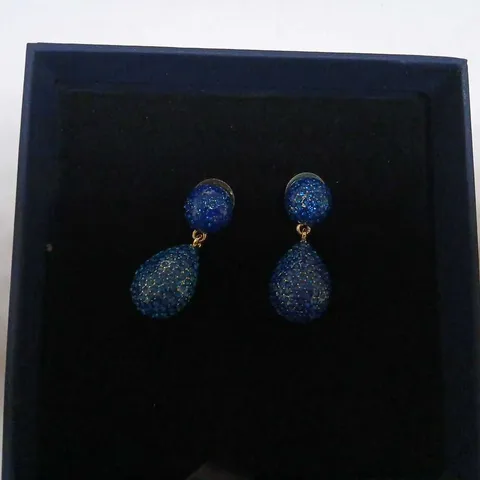 BUTLER & WILSON DOUBLE CRYSTAL BALL EARRINGS 2 