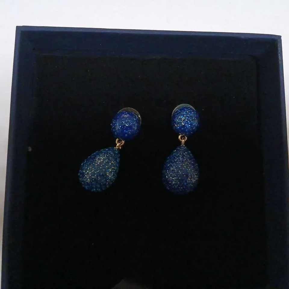 BUTLER & WILSON DOUBLE CRYSTAL BALL EARRINGS 2