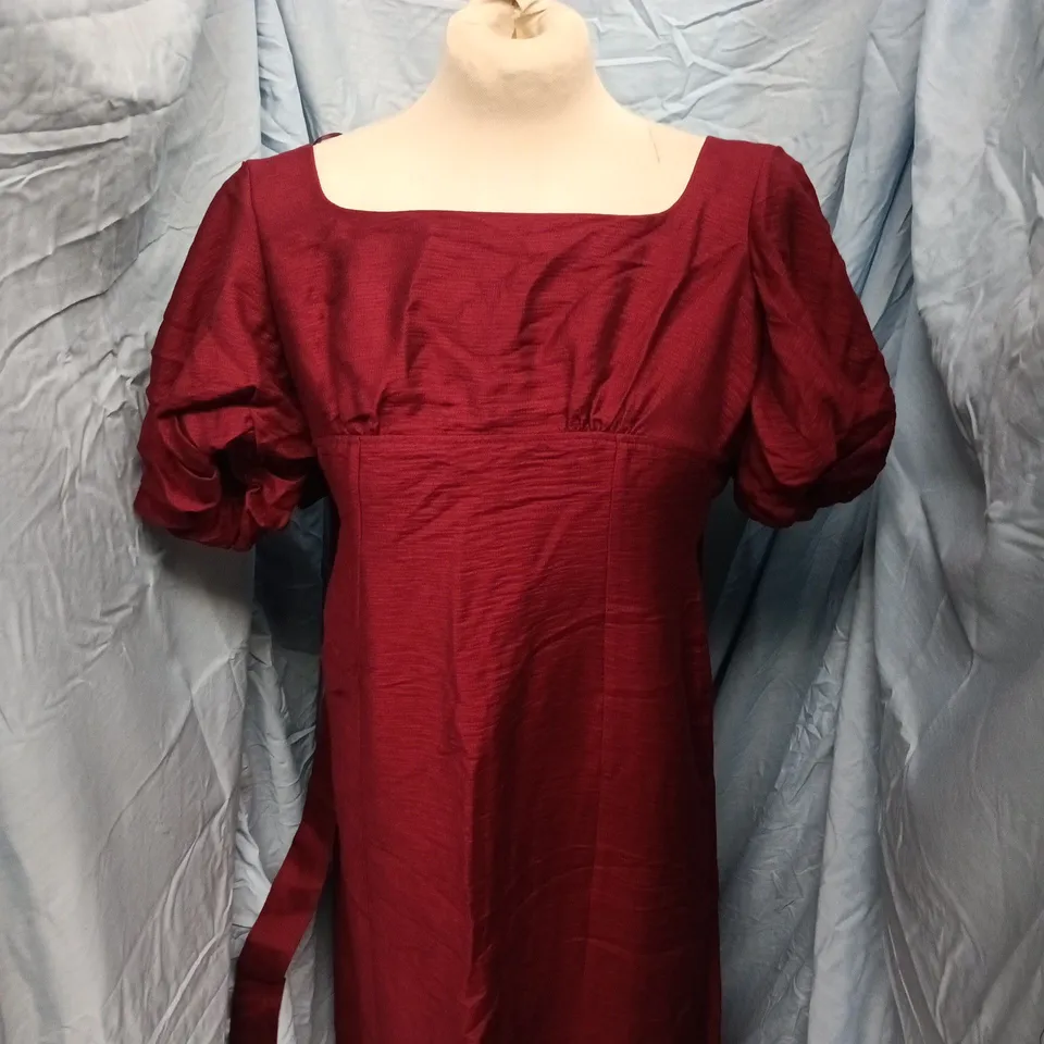 NOBODYS CHILD PAX MIDAXI DRESS – RED, UK 8