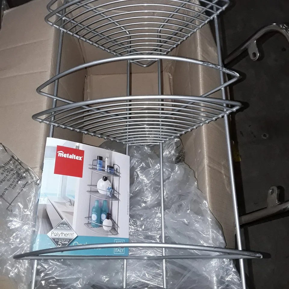 METALTEX BATHROOM SHELVING UNIT