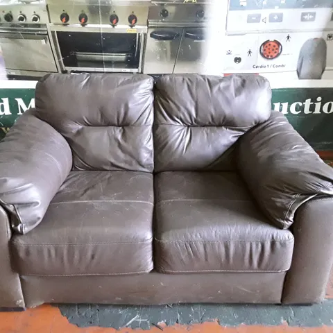 CHOCOLATE 2 SEATER SOFA