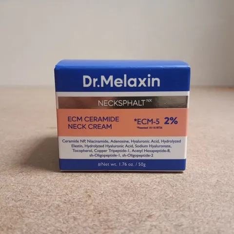 BOXED DR. MELAXIN ECM CERAMIDE NECK CREAM 50G