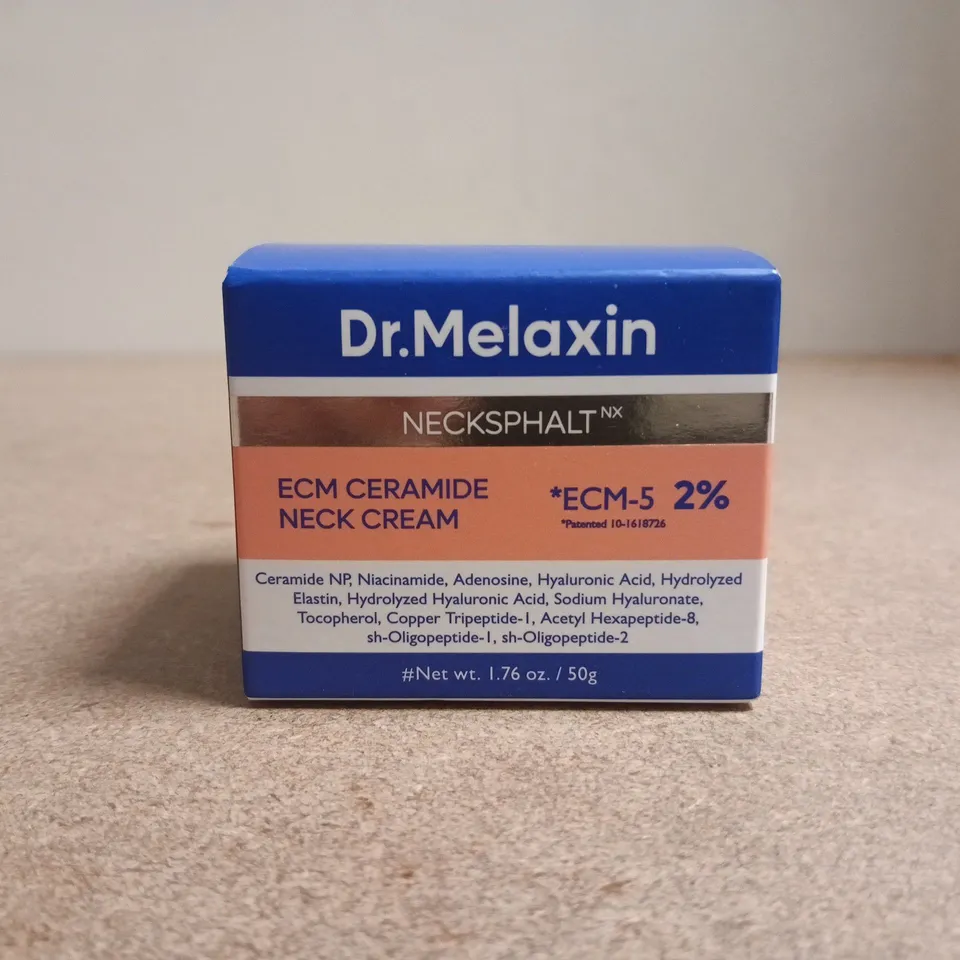 BOXED DR. MELAXIN ECM CERAMIDE NECK CREAM 50G