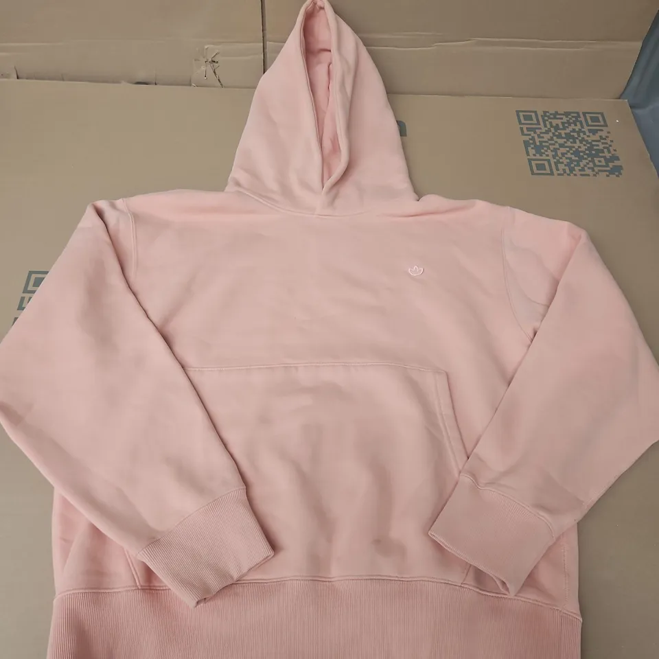 ADIDAS HOODIE IN PEACH - LARGE