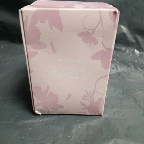 BOXED BERSHKA CRYSTAL PETALS EAU DE TOILETTE 100ML