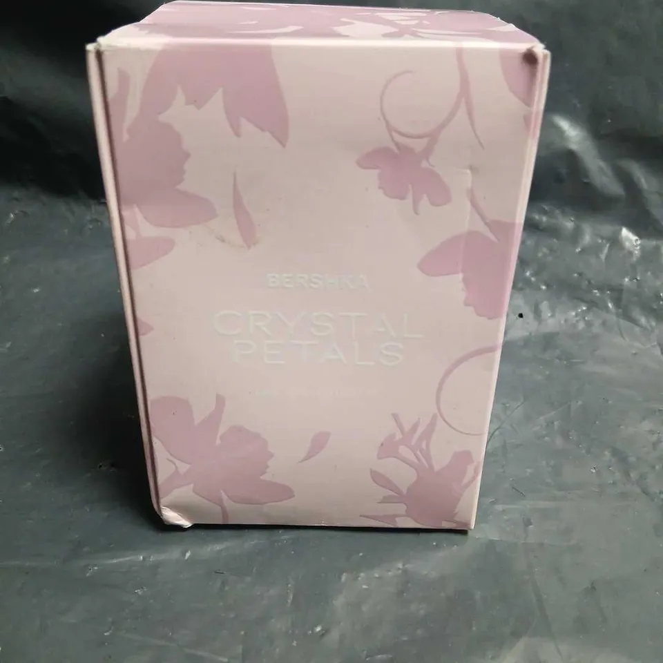 BOXED BERSHKA CRYSTAL PETALS EAU DE TOILETTE 100ML