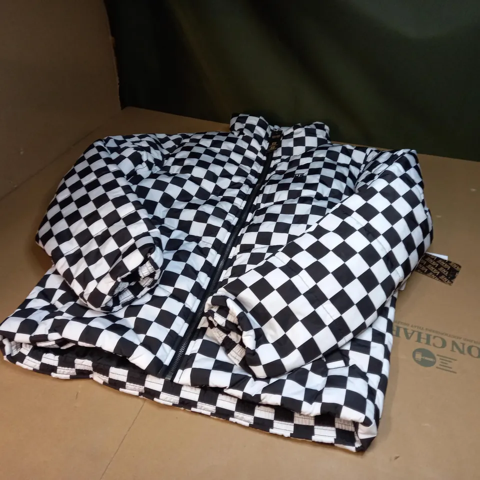 VANS VENDOR FOUNDRY PRINT COAT SIZE XS